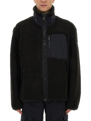 Pre-owned Moose Knuckles "saglek Zipper Up" Jacket In Black