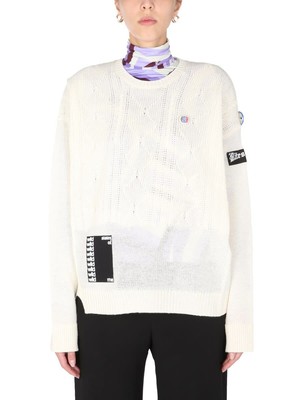 Raf Simons Crew Neck Sweater XS
