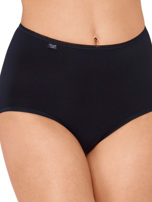 Sloggi Maxi Briefs 24/7 Microfibre High Rise Brief Stretch Knickers Lingerie
