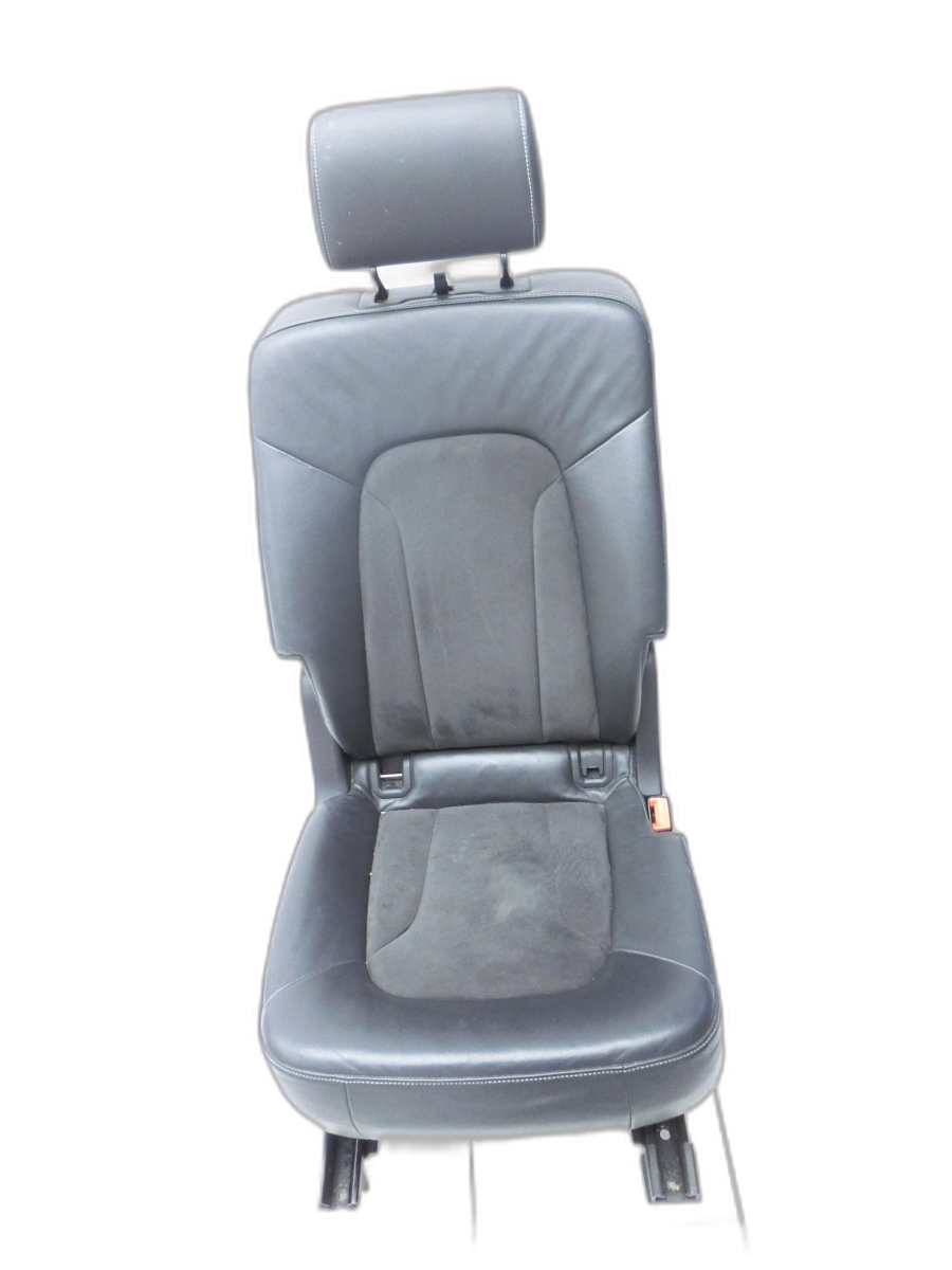 Audi Q7 4L 09-12 Leder Sitz Rechts Hinten Alcantara  - Bild 1