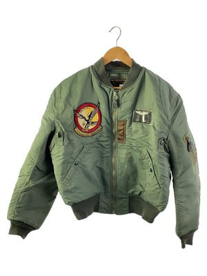 Buzz Rickson's MA-1 Flight Jacket XL Nylon KHK Solid Color