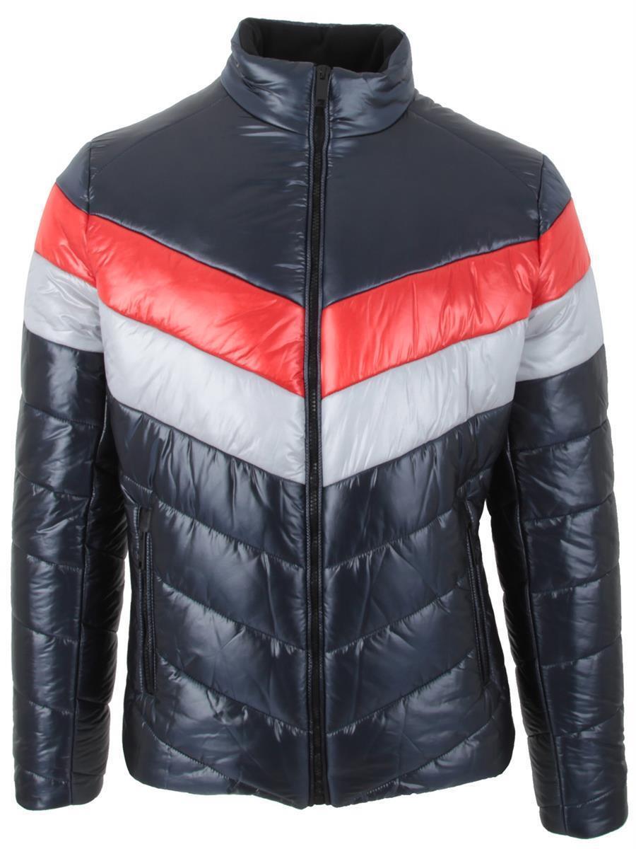 Pre-owned Porsche Design Men's Quilted Jacket Bicolor Jacket Size M - 50 In Multicolor