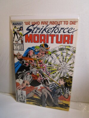 Strikeforce: Morituri #7 Marvel Comics 1987 