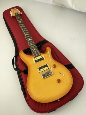 ギター Paul Reed Smith SE Custom 24 PRS Paul Reed Smith PRS SE Custom 24-08 Quilt Charcoal Cherry