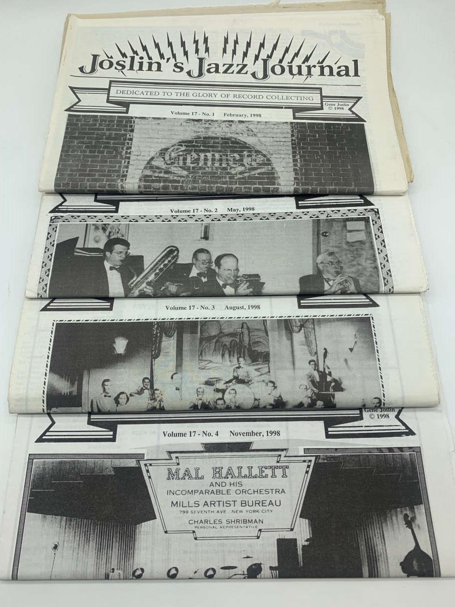 Joslin's Jazz Jornal Vol. 17 No 1-4 1998