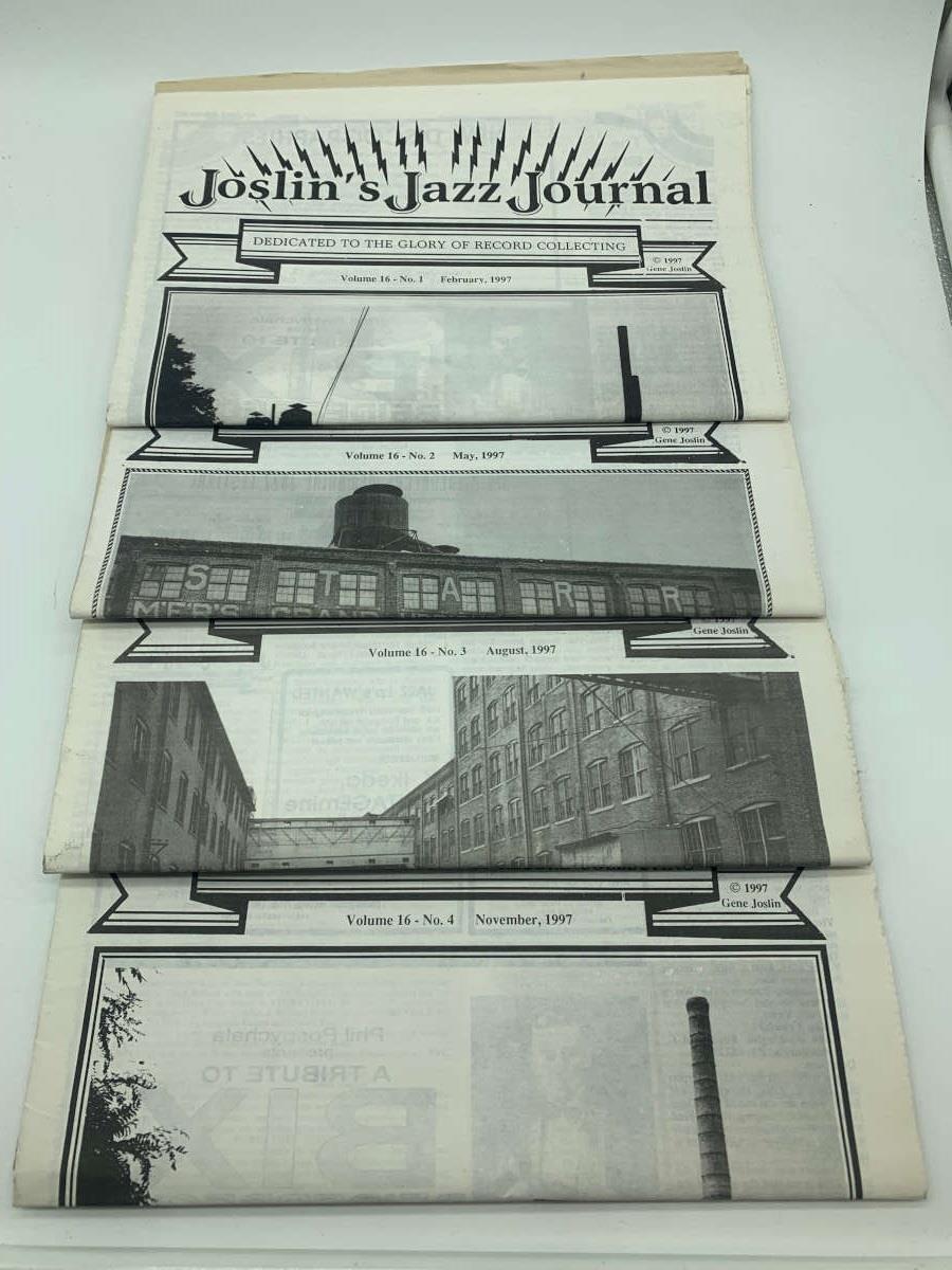 Joslin's Jazz Jornal Vol. 16 No 1-4 1997