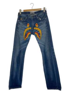 A BATHING APE Jeans denim blue XS Used | eBay