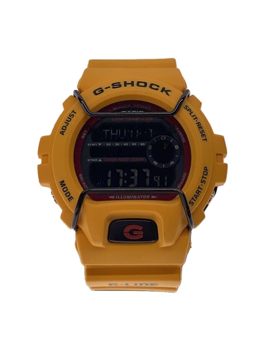 CASIO G-SHOCK GLS-6900-9JF Black/Orange Resin Quartz Digital