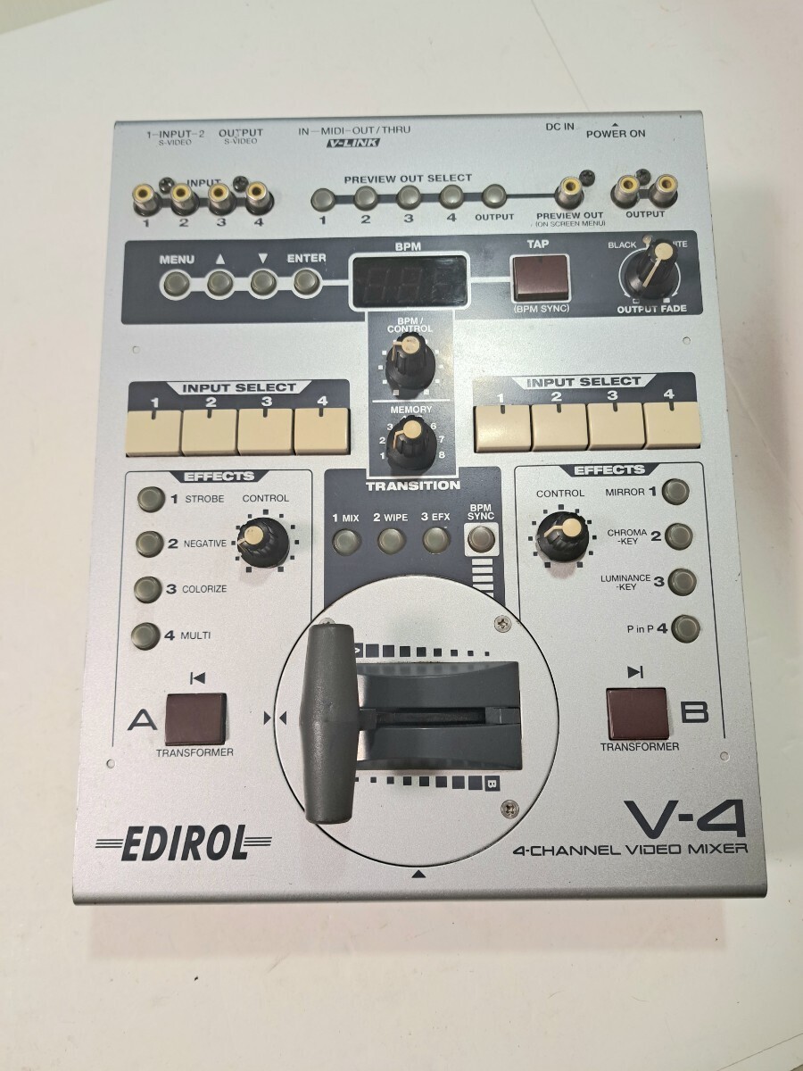 その他 EDIROL LVS-400 VIDEO MIX / LIVE SWITCHER Roland Pro A/V - LVS-400 | Professional Four-Channel Video Mixer