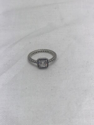 ★PANDORAリング　S925 サイズ52 Pandora Ring Pure Radiance White Quartzite Size 52 (6