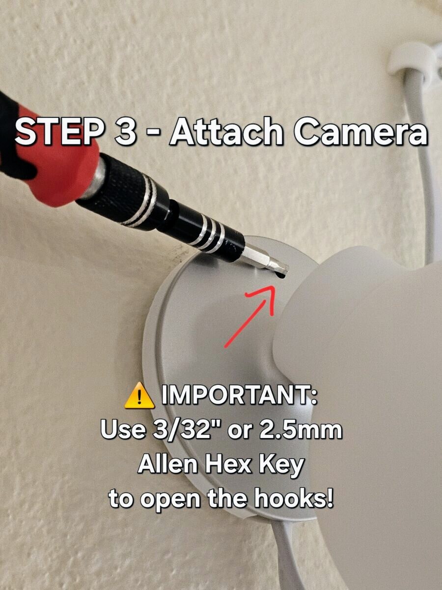 Aftermarket Nest IQ Outdoor Camera Mounting Bracket - Material: ASA