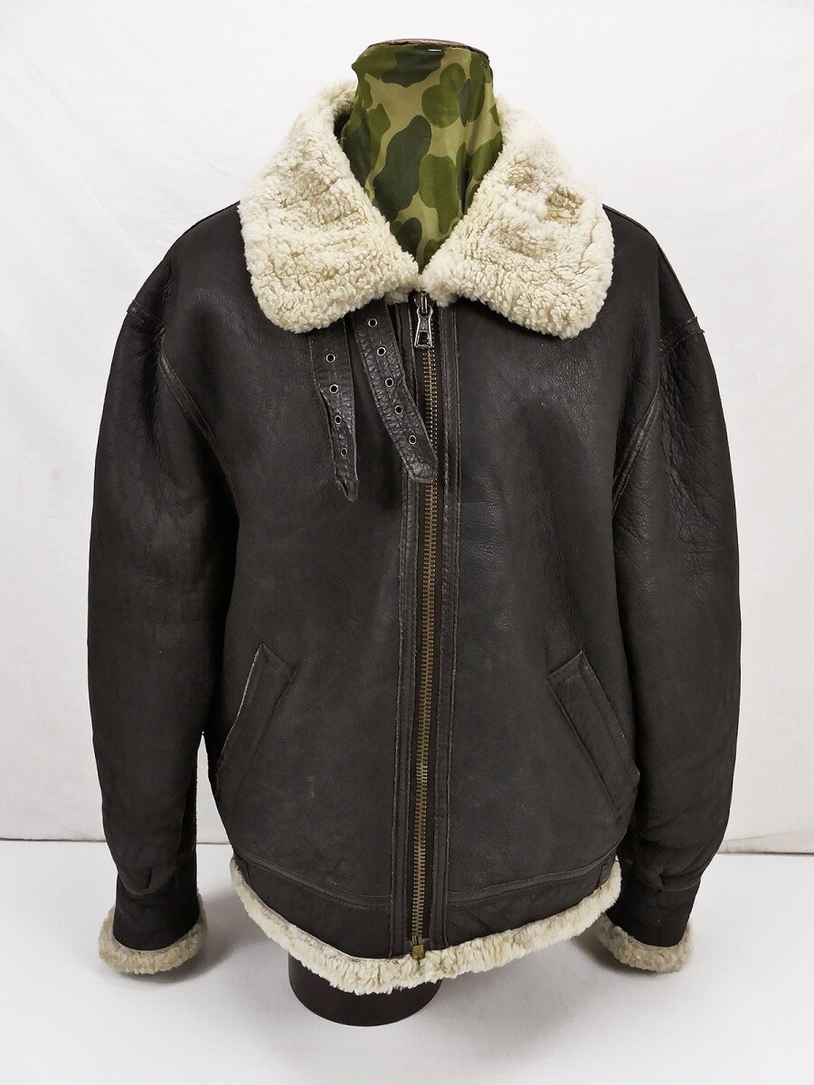 XL相当 US.ARMY AIRFORCE B-3 FIGHTER JACKET Type USAF WW2 B3 flight jacket flight jacket B-3 pilot