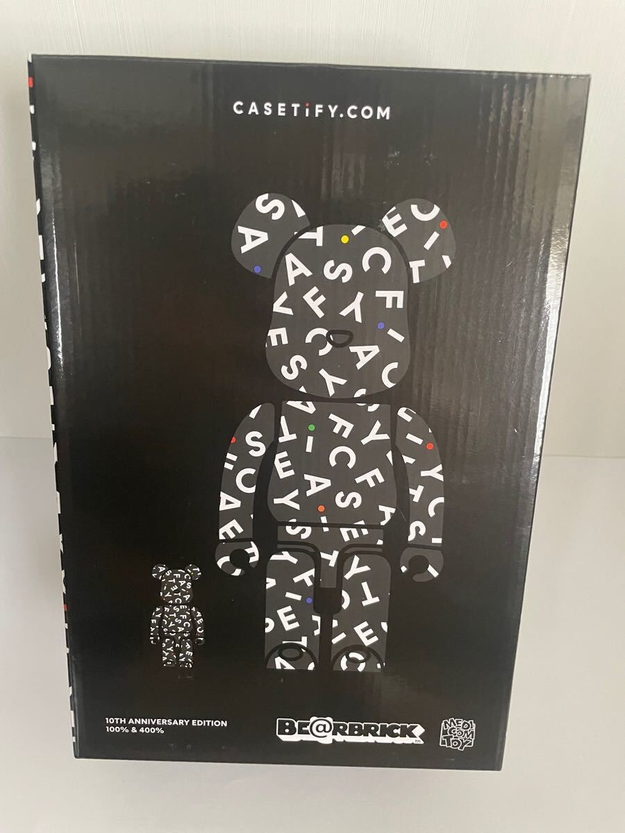 MEDICOM TOY - 【新品未開封】BE@RBRICK x CASETiFY 100% & 400% MEDICOM TOY BE@RBRICK CASETiFY 10th Anniversary 100％ & 400