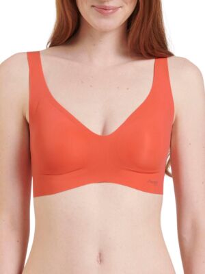Sloggi Bralette ZERO Feel Crop Top Bra Non Wired Seamless Stretch Bras Lingerie