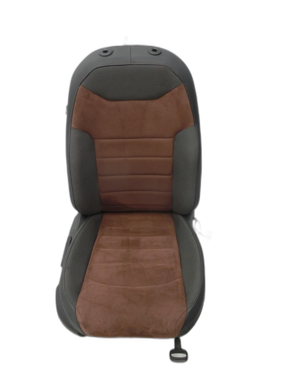 sedile passeggero anteriore Dx Titanio Nero/Marron Alcantara per riscaldato Seat Ateca KH7 16-20 - Bild 1