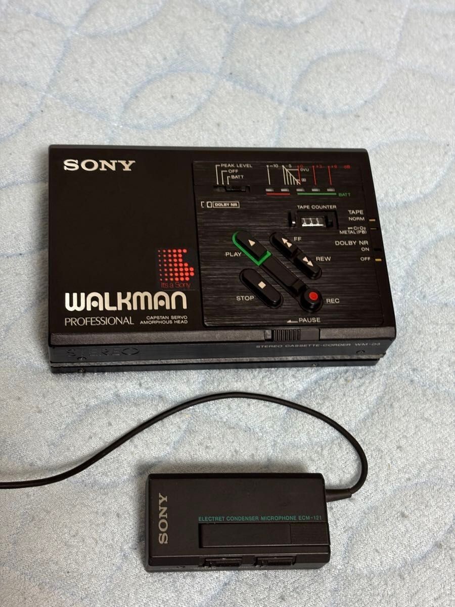 SONY WALKMAN WM-D3 プロフェッショナル録再カセットウォークマン SONY WM-D3 WALKMAN PROFESSIONAL ウォークマン