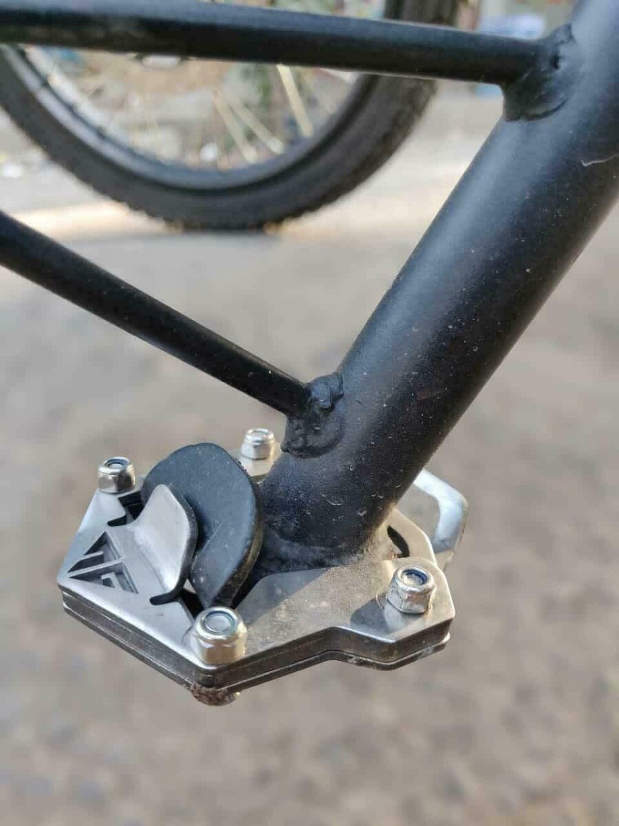 Side Stand Extender Stainless steel For Royal Enfield Himalayan 411 cc  