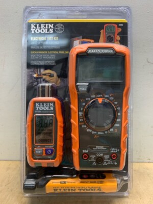 Klein 69355 Electrical Test Kit - Multimeter, GFCI & Voltage Tester (E10037355)