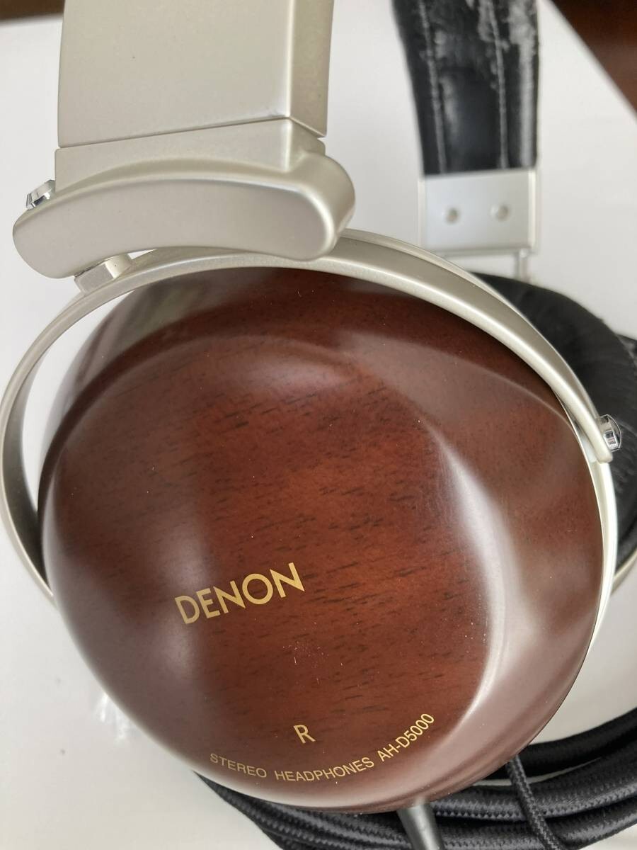 【廃番・美品】DENON AH-D5000 ヘッドホン 天然木ハウジング Amazon.co.jp: Denon 密閉型オーバーヘッドヘッドホン ブラック