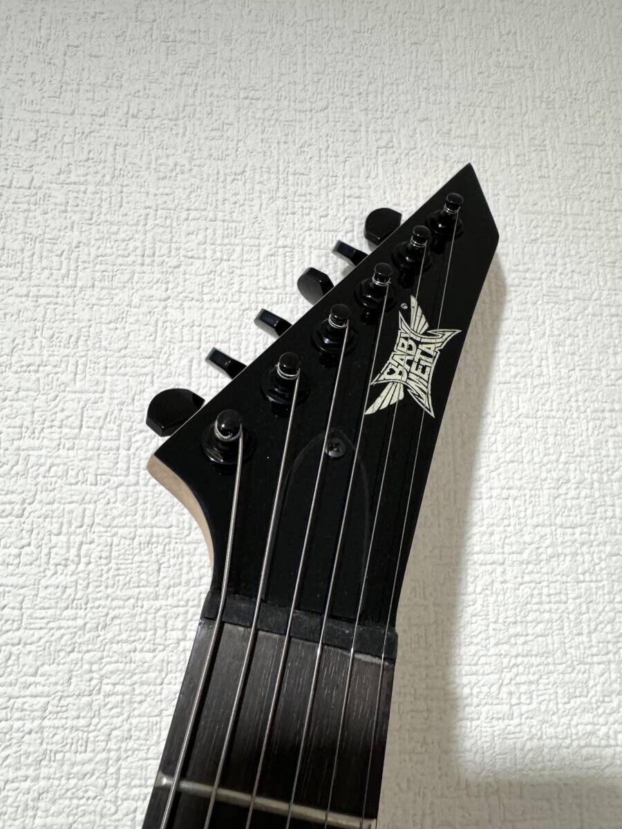 ESP Electric Guitar BABY METAL MINI-ARROW Flying V Black and