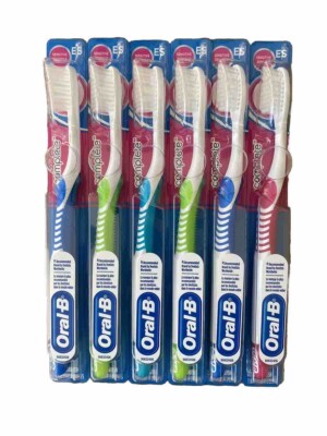 6 Pack Oral-B Complete Sensitive Extra Soft for Sensitive teeth Toothbrushes