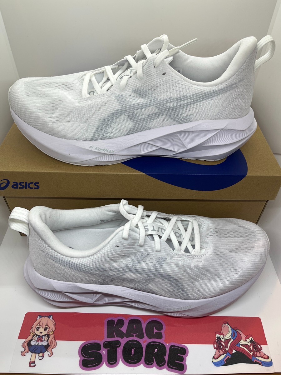 ASICS NOVABLAST 5 1011B974 100 White Piedmont Grey Running