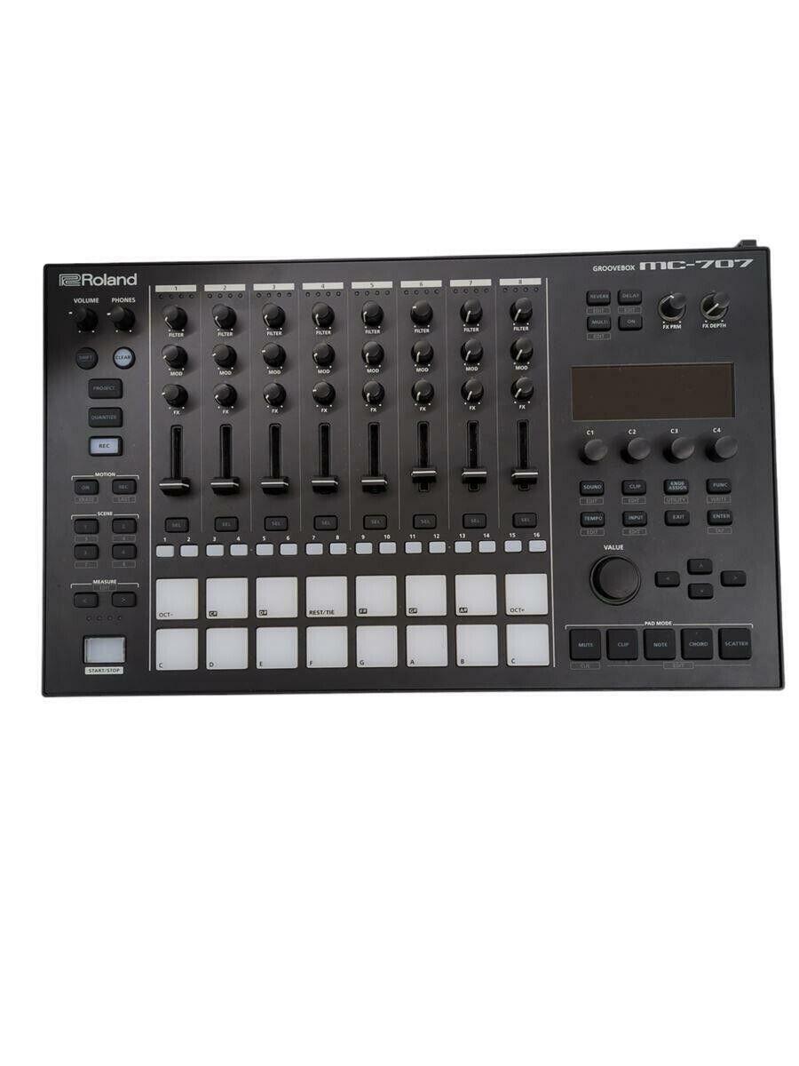 Roland MC-707 Sampler Drum Machine Synthesizer Groovebox Roland MC-707 Sampler Drum Machine Synthesizer Groovebox