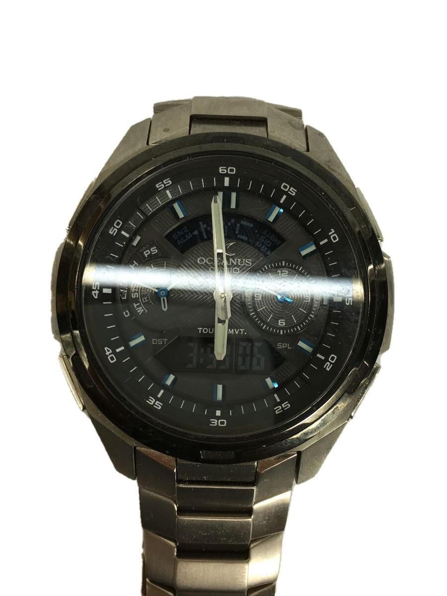 CASIO OCEANUS OCW-T410 Quartz Solar Digital Analog Men's