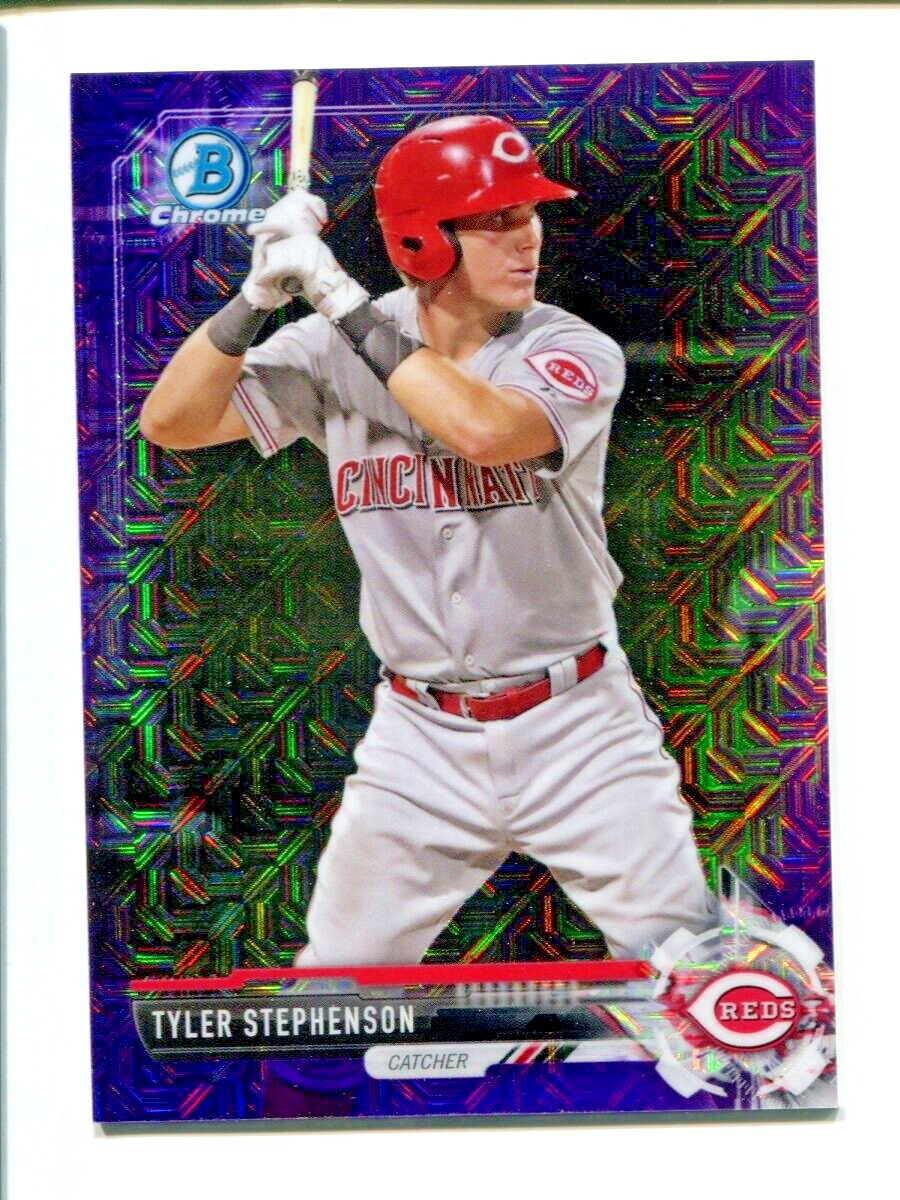 その他 Stephenson 2017 Bowman Chrome Tyler Stephenson /250 Mega Box Purple