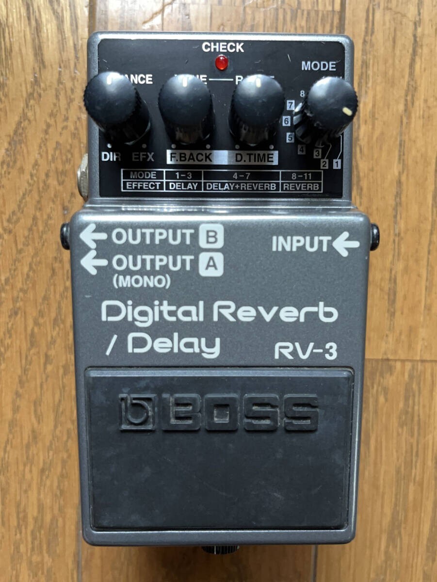 BOSS RV-3 Digital Reverb Delay Guitar Effects Pedal | eBay