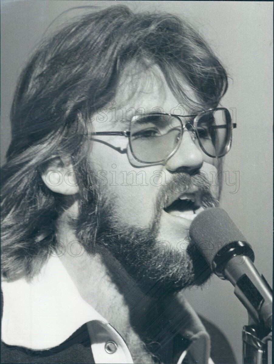1971 Press Photo Singer Kenny Rogers First Edition Years