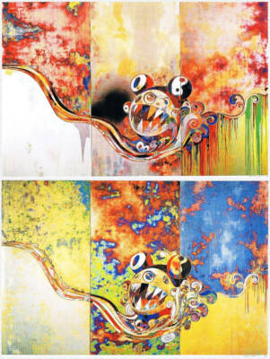 Takashi Murakami 天空の城壁875 Pieces A major Takashi Murakami exhibition sees the world in