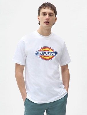 

Dickies Icon Logo SS Lifestyle Футболка мужская белая повседневная спортивная футболка, Белый, Dickies Icon Logo SS Lifestyle T-Shirt