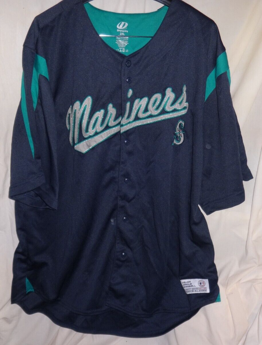 Seattle Mariners MLB BASEBALL SUPER VINTAGE Dynasty Size XXL