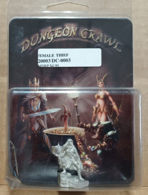 Eastern Front Miniatures Dungeon Crawl DC-003 Female Thief