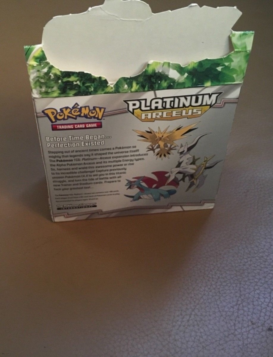 Pokemon Platinum Arceus Booster Box - 36 Packs - English