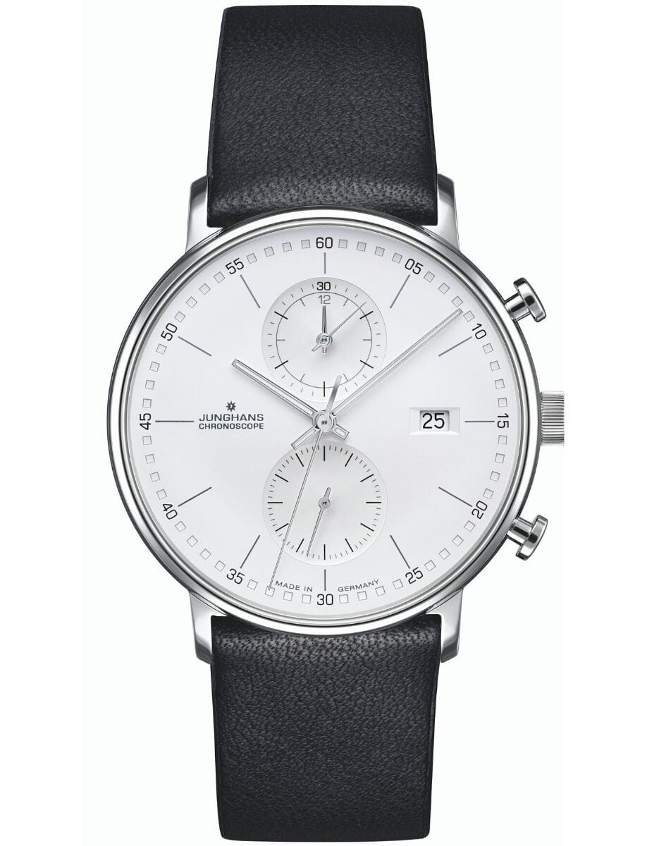 Pre-owned Junghans Form C Chronograph Quartz Men's Watch 41/4770.00