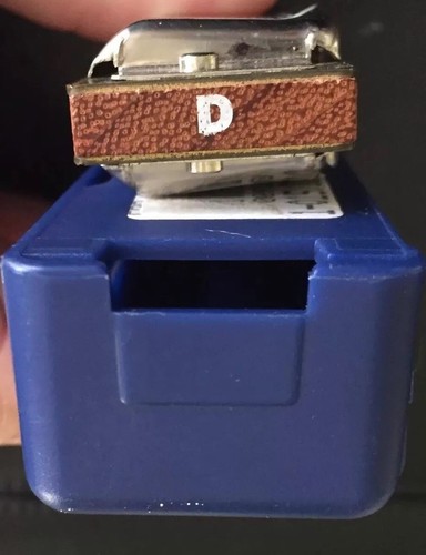 Vintage Hohner Blues Harp Harmonica with Case — Key Of D— Germany