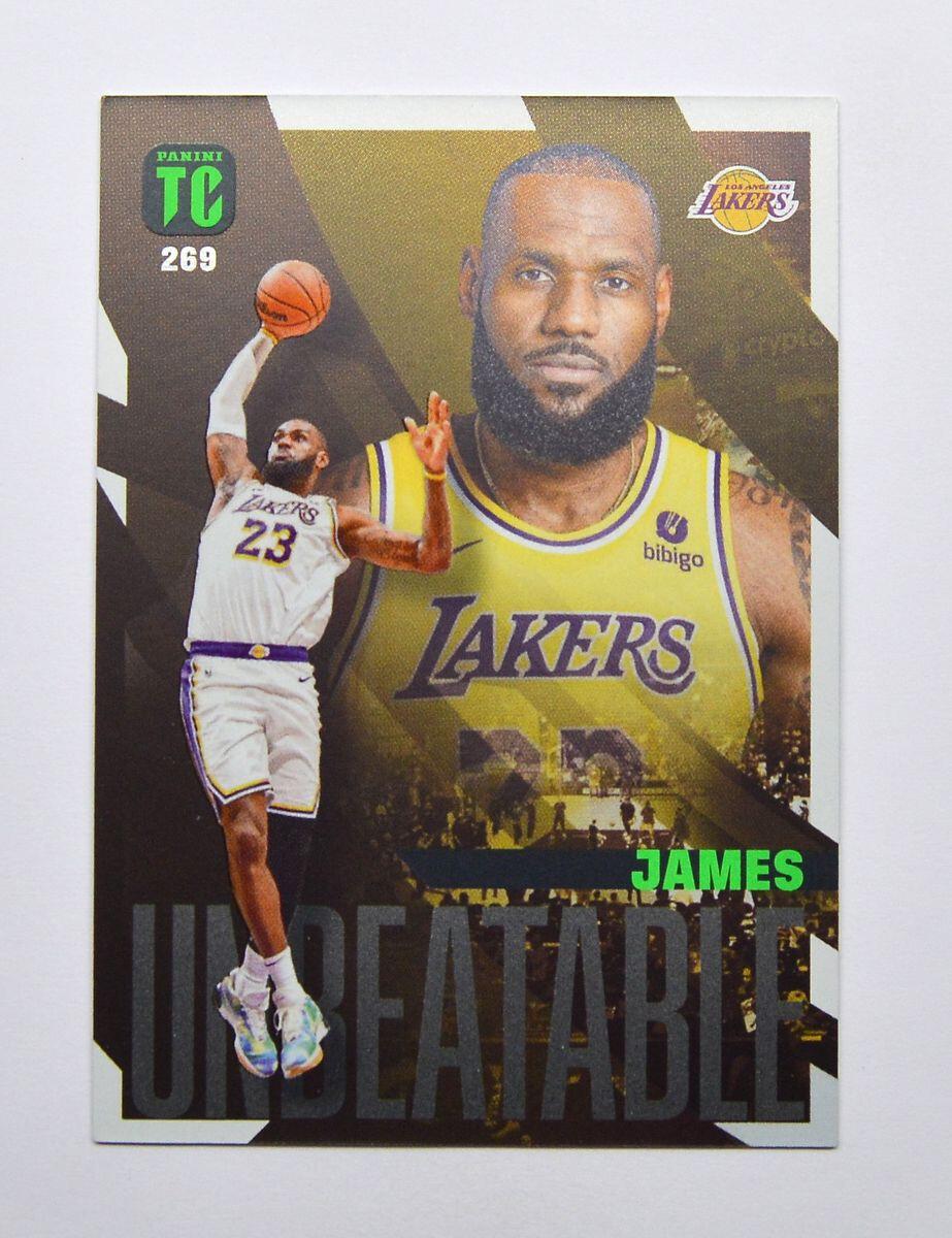 2023-24 Panini Top Class Unbeatable #269 LeBron James | eBay
