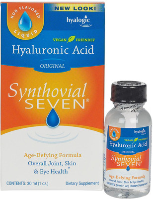 Synthovial Seven Pure Hyaluronic Acid (HA) Liquid - 1 oz (30 ml) Gluten Free