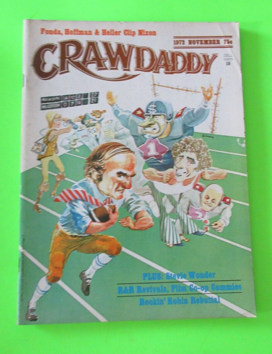 VINTAGE CRAWDADDY NOVEMBER 1972 MAGAZINE | eBay