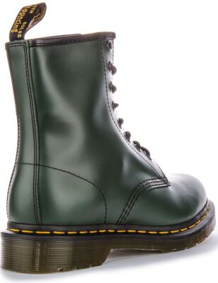 Pre-owned Dr. Martens Dr Martens 1460 Smoth Core Lace Up 8 Eyeletwomens Boots In Green Us 5 - 11