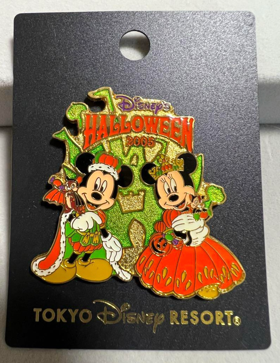 チップ・デール ハロウィン2005ピン チップ・デール ハロウィン2005ピン Japan Disney Store JDS