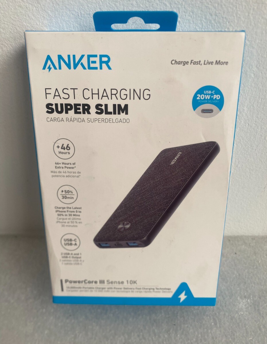 ANKER Power Bank 10000mAh USB-C × ３台セット Amazon.com: Anker 3-in-1 Power Bank USB C Charger Block
