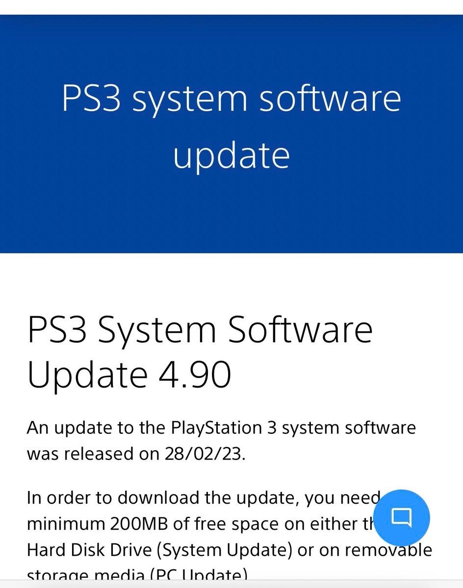 PS3 System Software Update 4.91 16GB USB | eBay