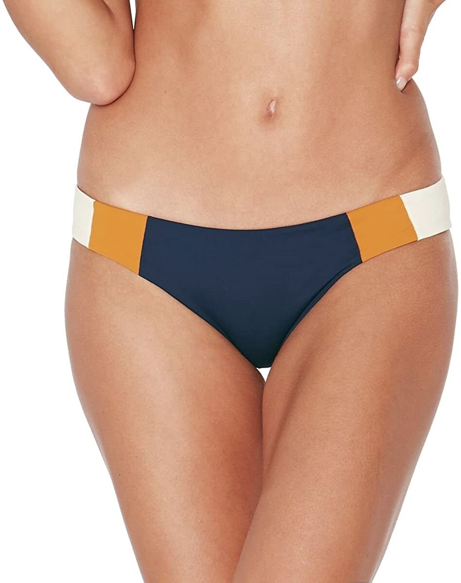 LSpace Women's 183818 Color Block Mia Bikini Bottom Swimwear Size XS