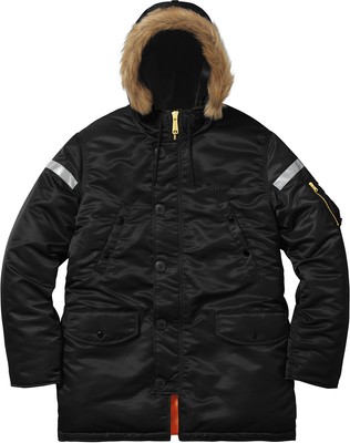 Supreme Reflective Cross N-3B BLACK XL | www.angeloawards.com