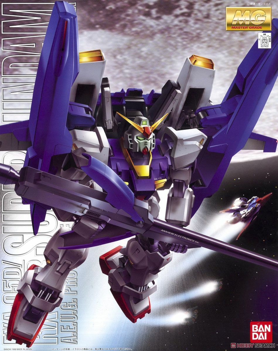 MG 1／100RX-178 FXA-05D スーパーガンダム Amazon.com: Bandai Hobby FXA-05D/RX-178 Super Gundam, Bandai