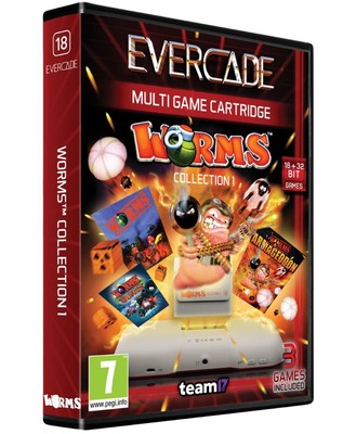 Evercade Worms Collection 1 Cartridge (Electronic Games) (UK IMPORT)