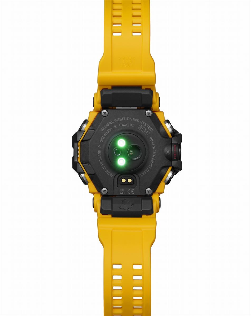 Pre-owned Casio G-shock Rangeman Gpr-h1000-9jr Bluetooth Gps Radio Solar Watch 53.2mm